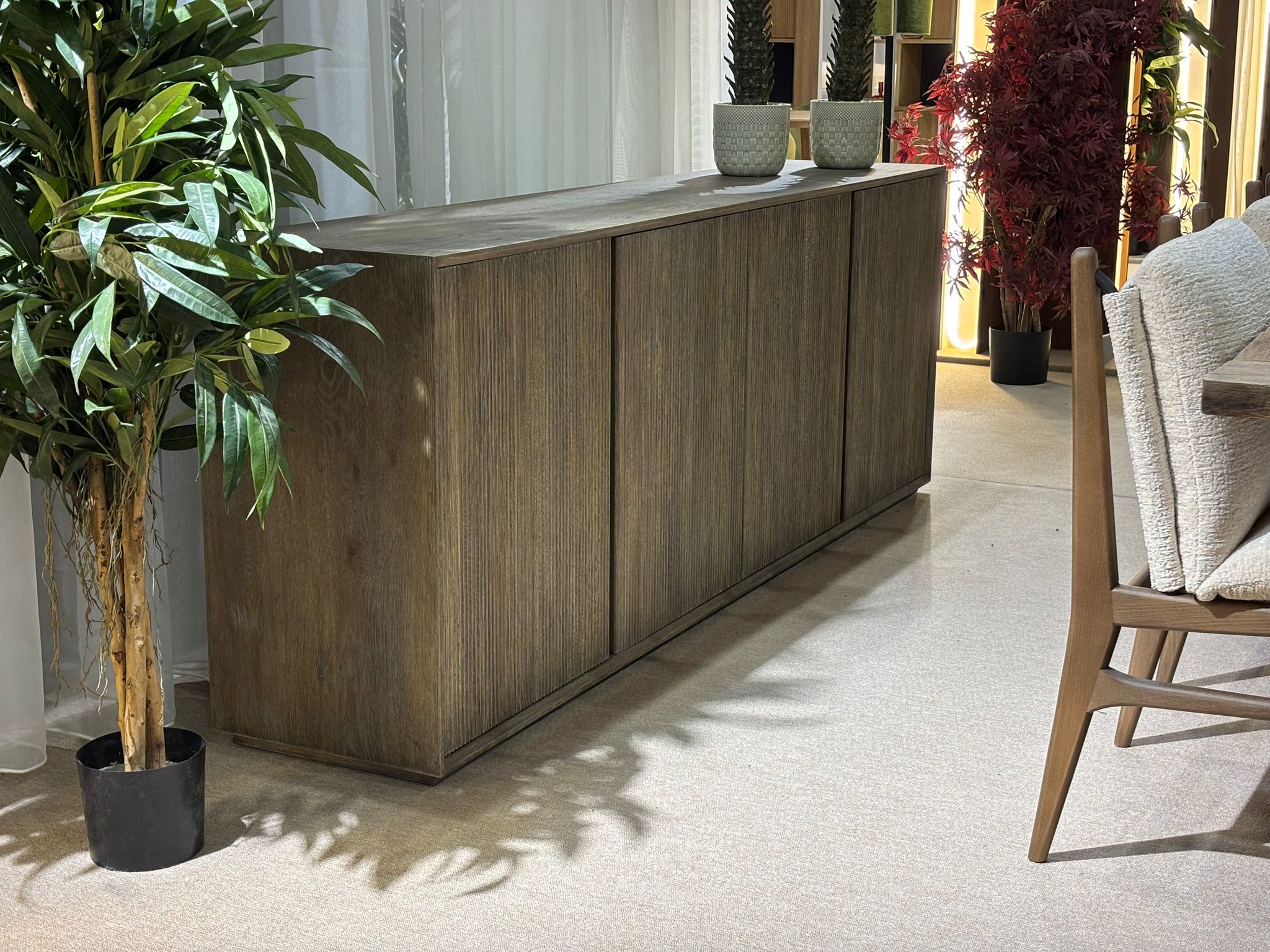 Comoda Reeded Cabinet