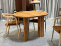 Slim Round Pebble Top - Drop Edge Table